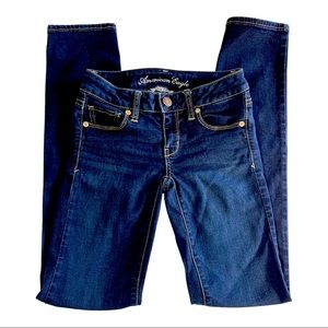 American eagle blue jeans